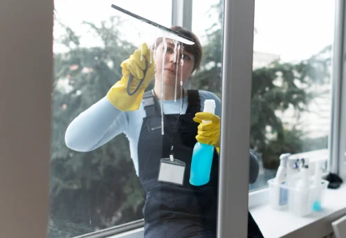 Nettoyage de vitres intérieures et extérieures à Octeville-sur-Mer